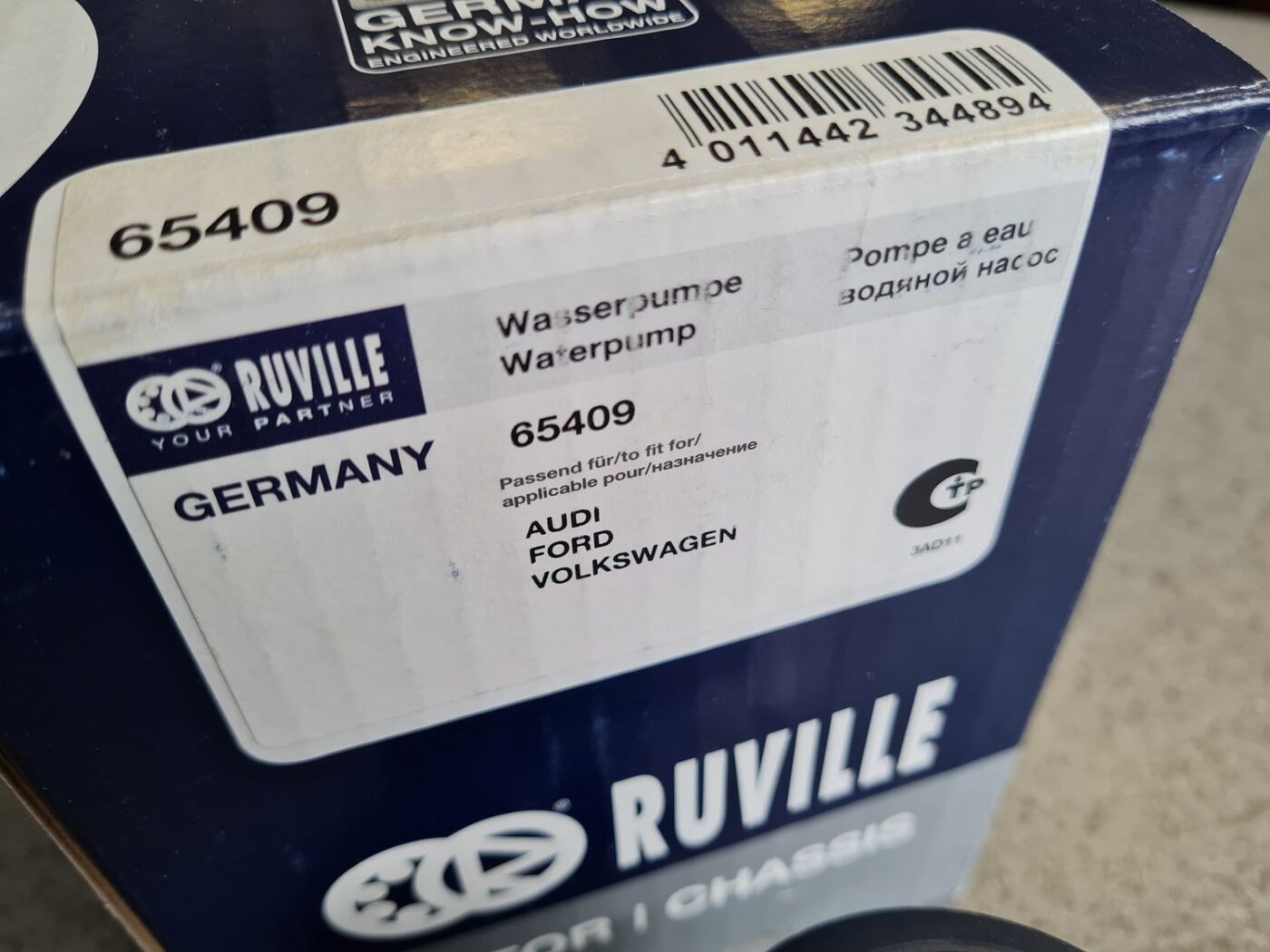 Ūdens sūknis priekš 3 Ūdens sūknis priekš