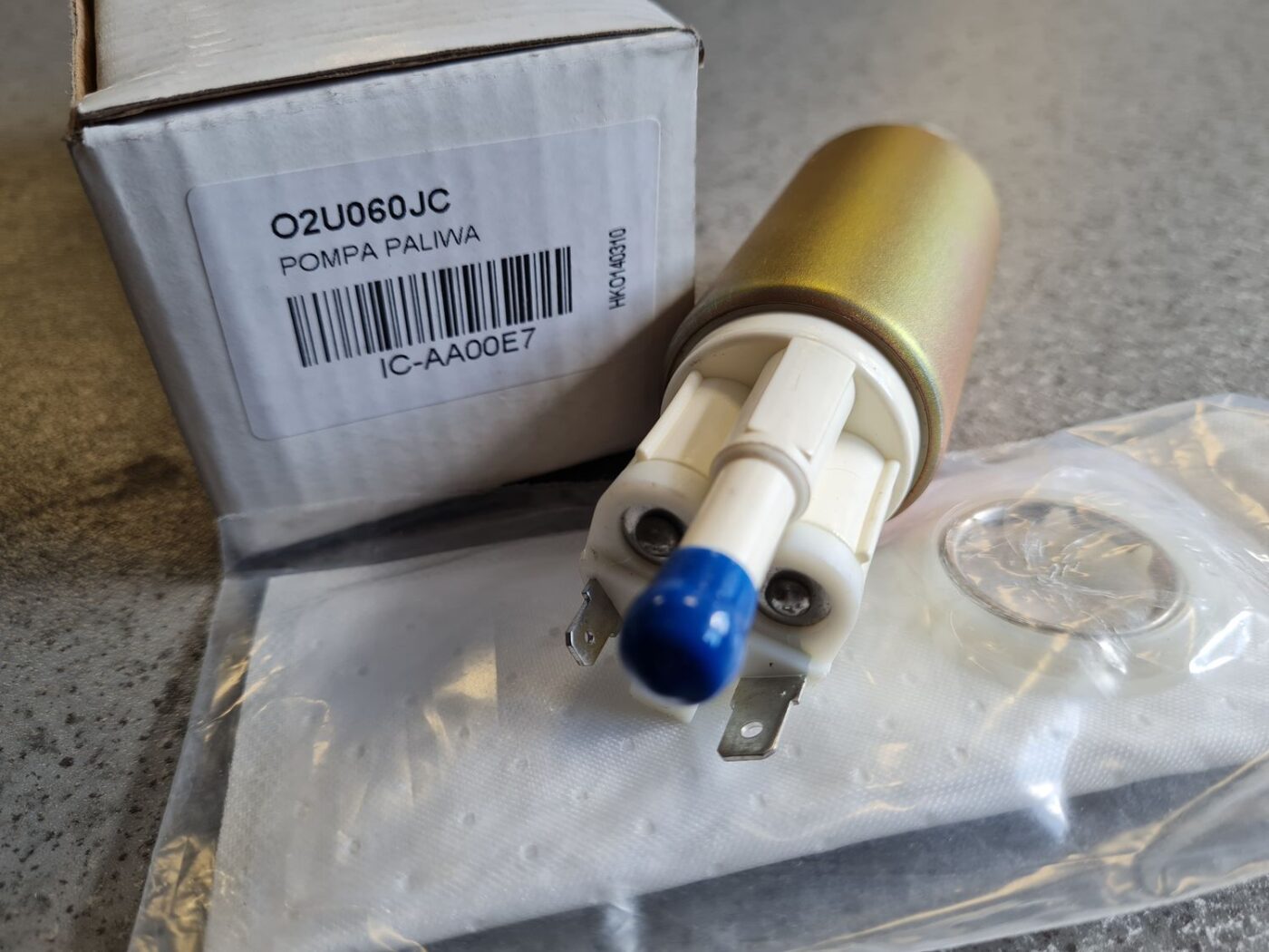 Degvielas tvertnes sūknis priekš