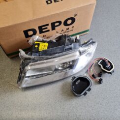 Priekšējais kreisais lukturis priekš