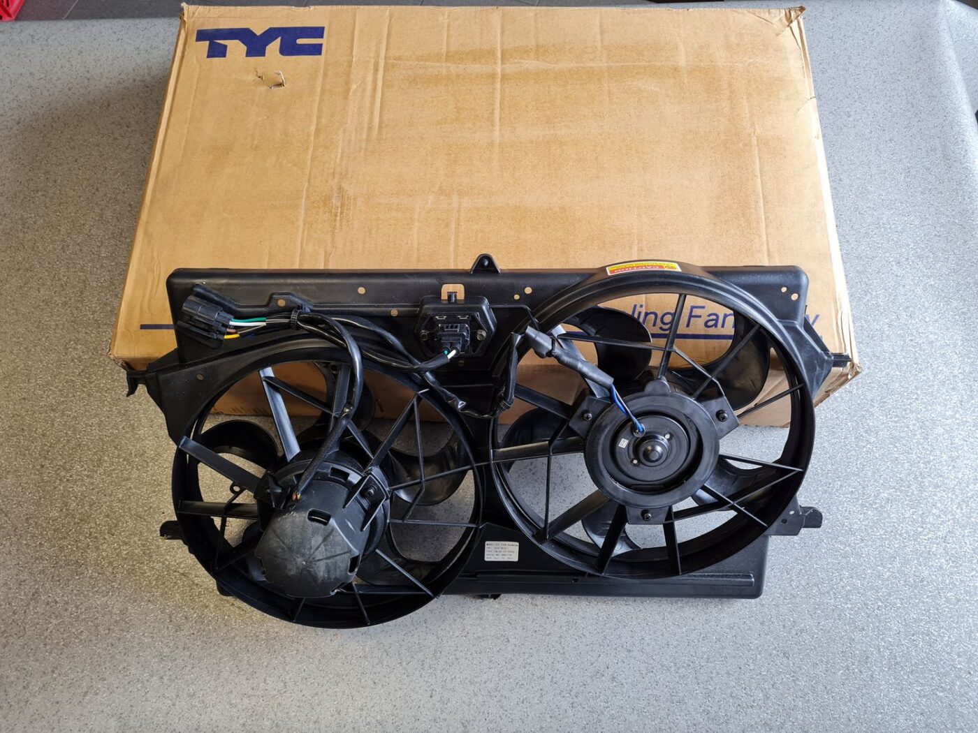 Dzesēšanas radiatora ventilators priekš