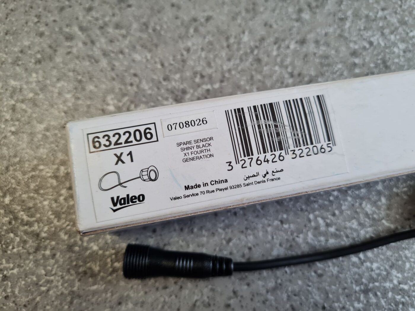 Parkošanās devējs priekš 3 Parkošanās devējs priekš