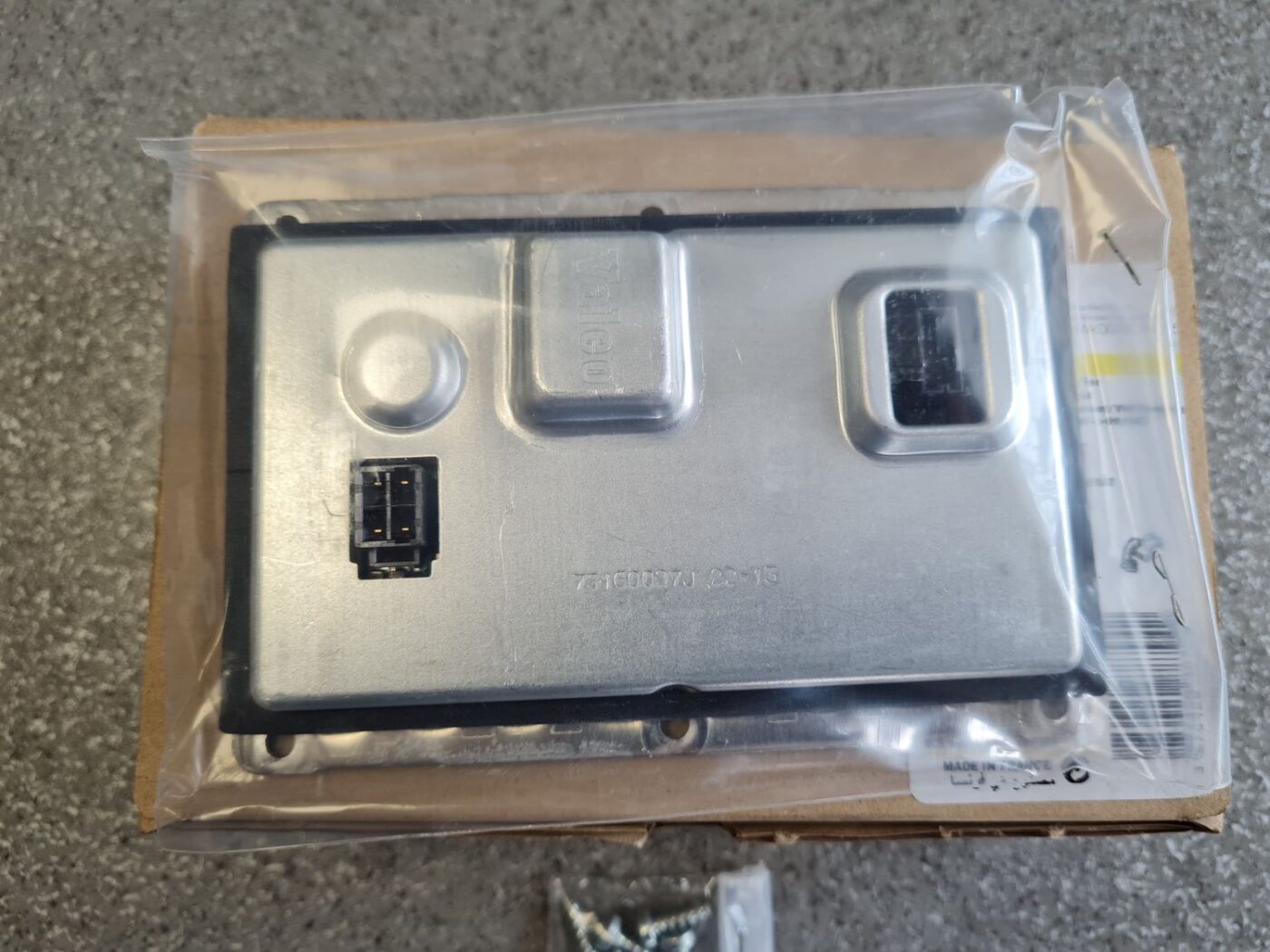 Ksenona vadības bloks priekš