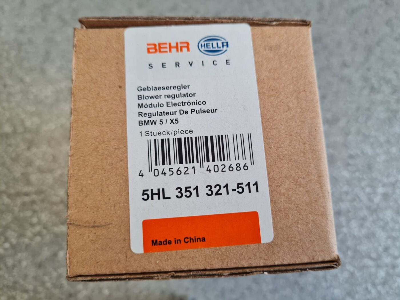 Salona ventilatora rezistors priekš