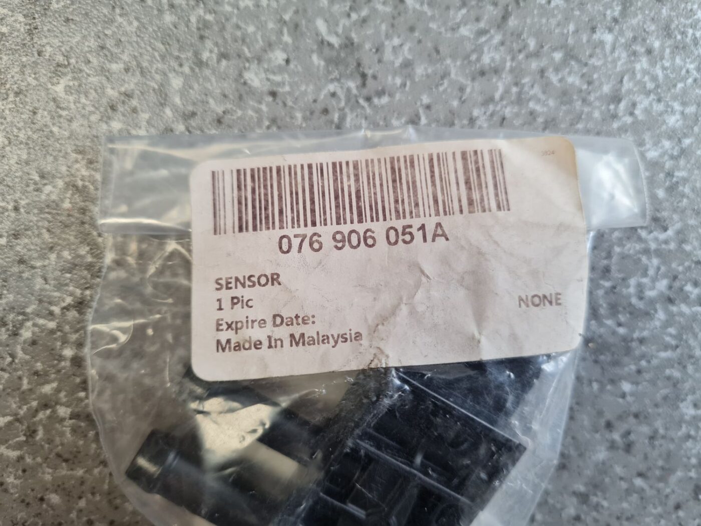 Izplūdes gāzu spiediena sensors priekš 5 Izplūdes gāzu spiediena sensors priekš