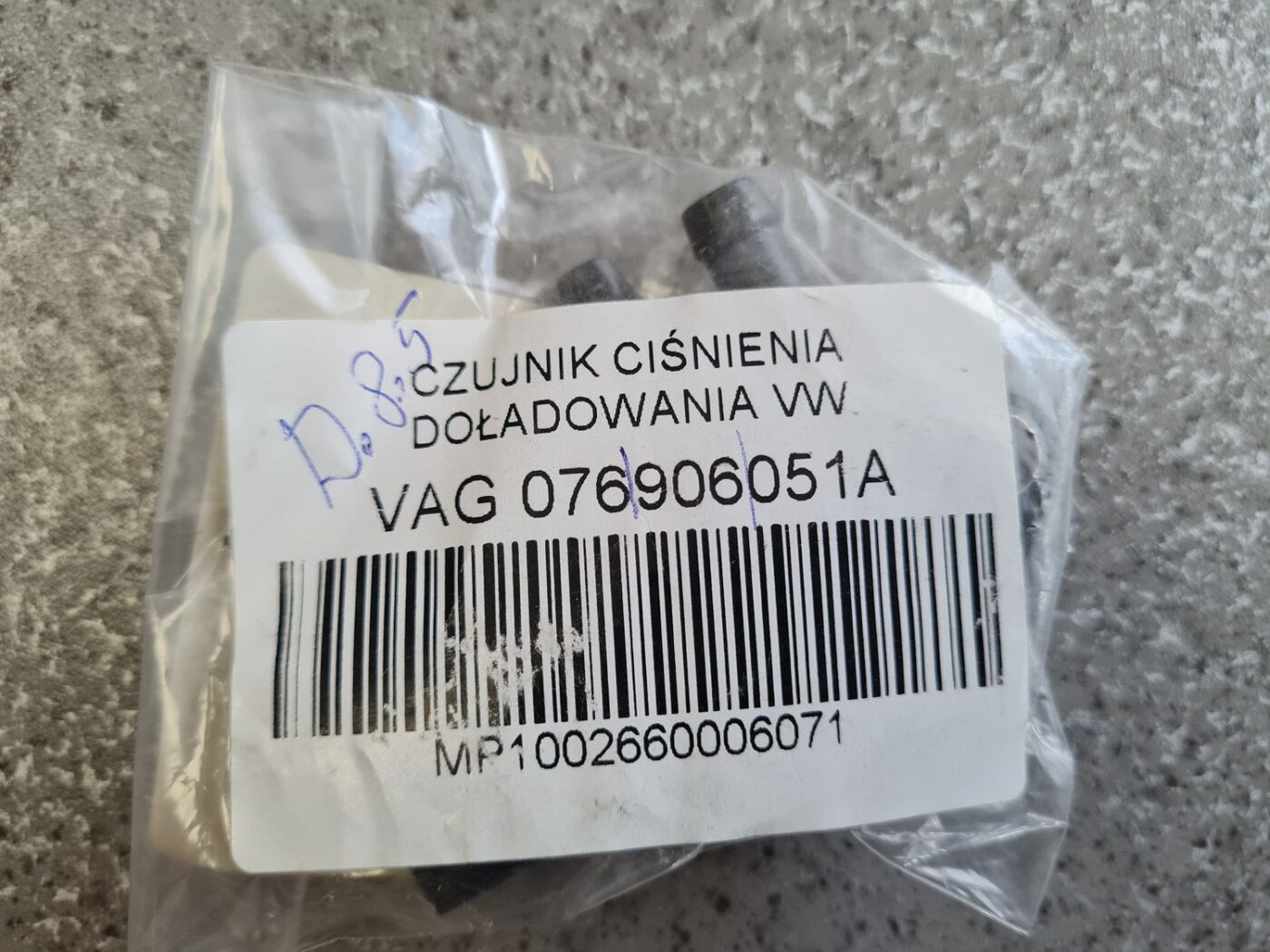 Izplūdes gāzu spiediena sensors priekš 4 Izplūdes gāzu spiediena sensors priekš