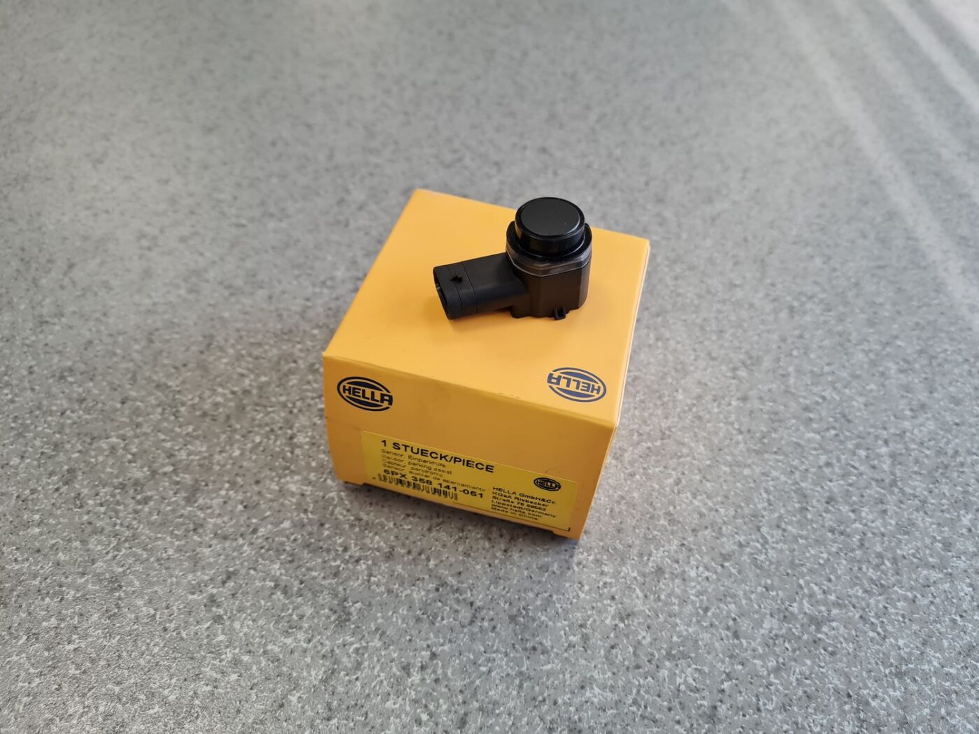 Parkošanās devējs priekš 1 Parkošanās devējs priekš