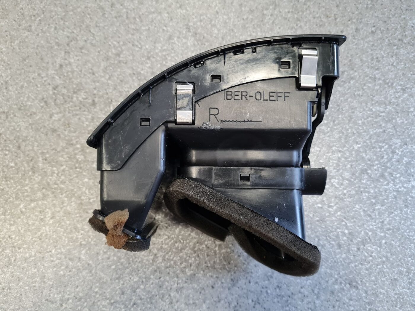 Mērinstrumentu paneļa gaisa vads, pa labi priekš VW POLO 2005