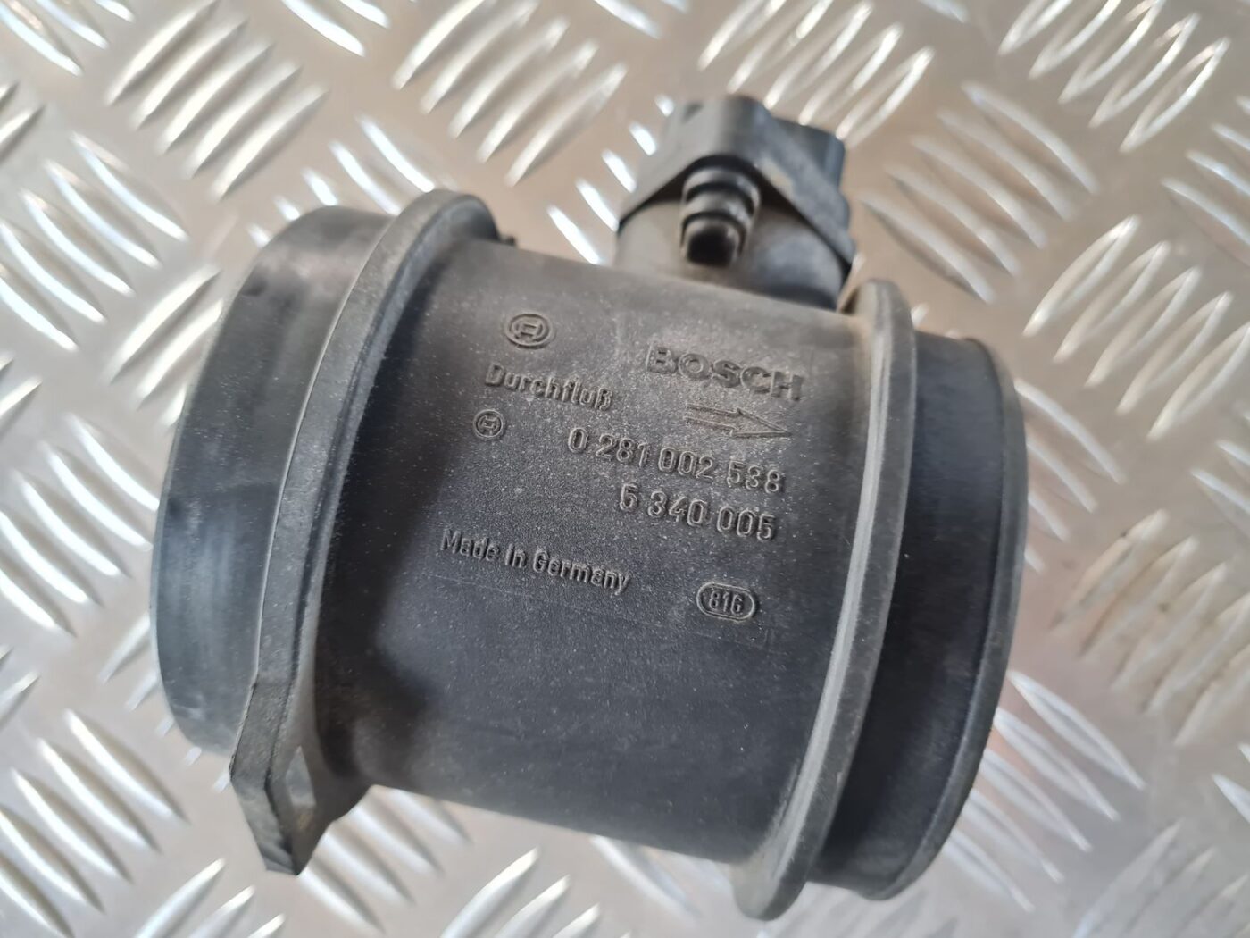 Gaisa plūsmas mērītājs priekš SAAB 9-5 1999 2 Gaisa plūsmas mērītājs priekš SAAB 9-5 1999