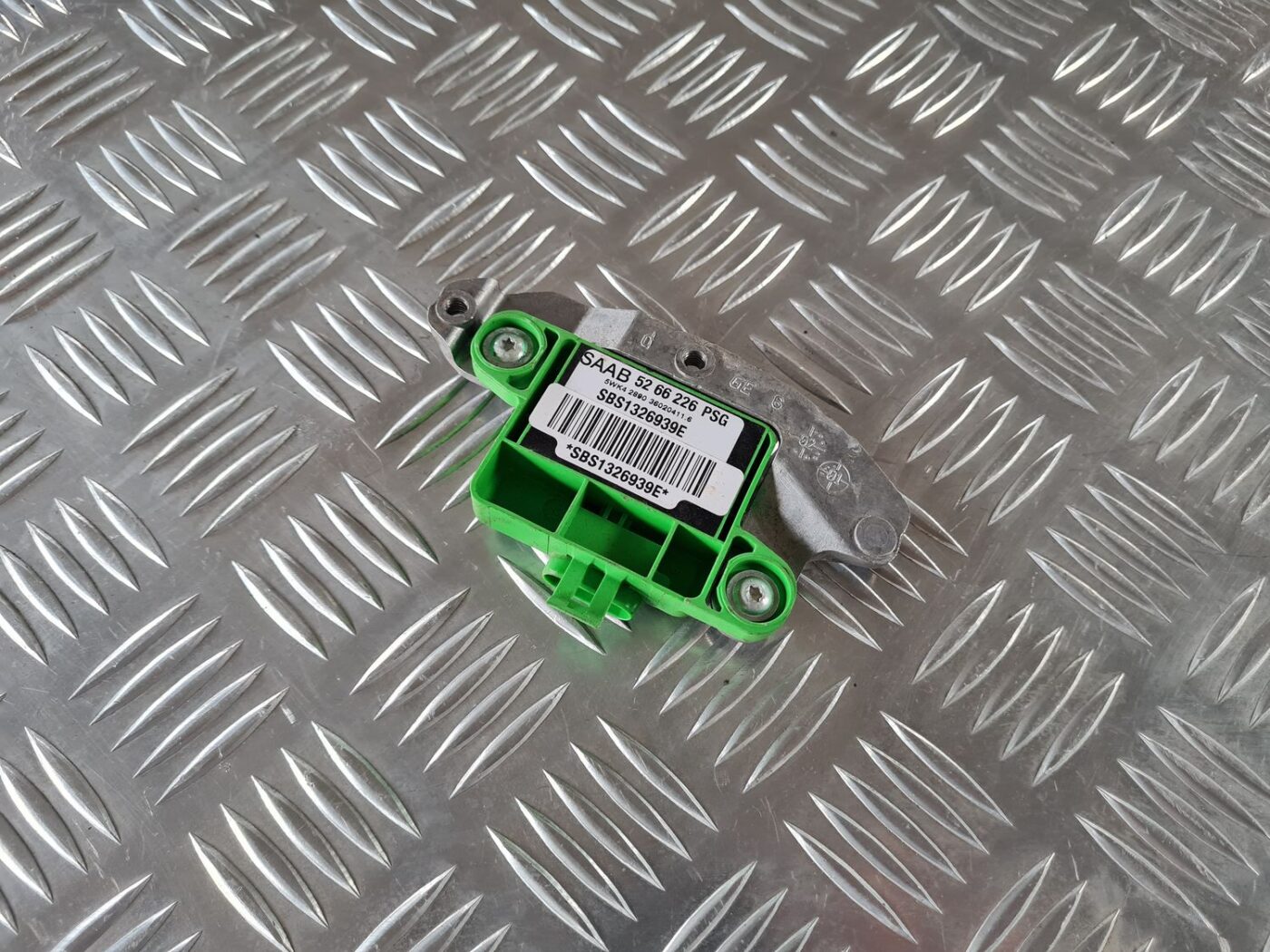 Drošības spilvena trieciensensors priekš SAAB 9-5 1999 1 Drošības spilvena trieciensensors priekš SAAB 9-5 1999