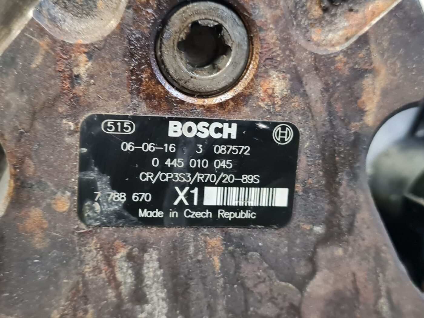 Augstspiediena degvielas sūknis priekš BMW 520D E60 2006 ENG.