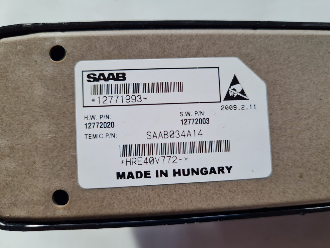 Stikla pacelšanas poga priekš SAAB 9-3 2009 5 Stikla pacelšanas poga priekš SAAB 9-3 2009