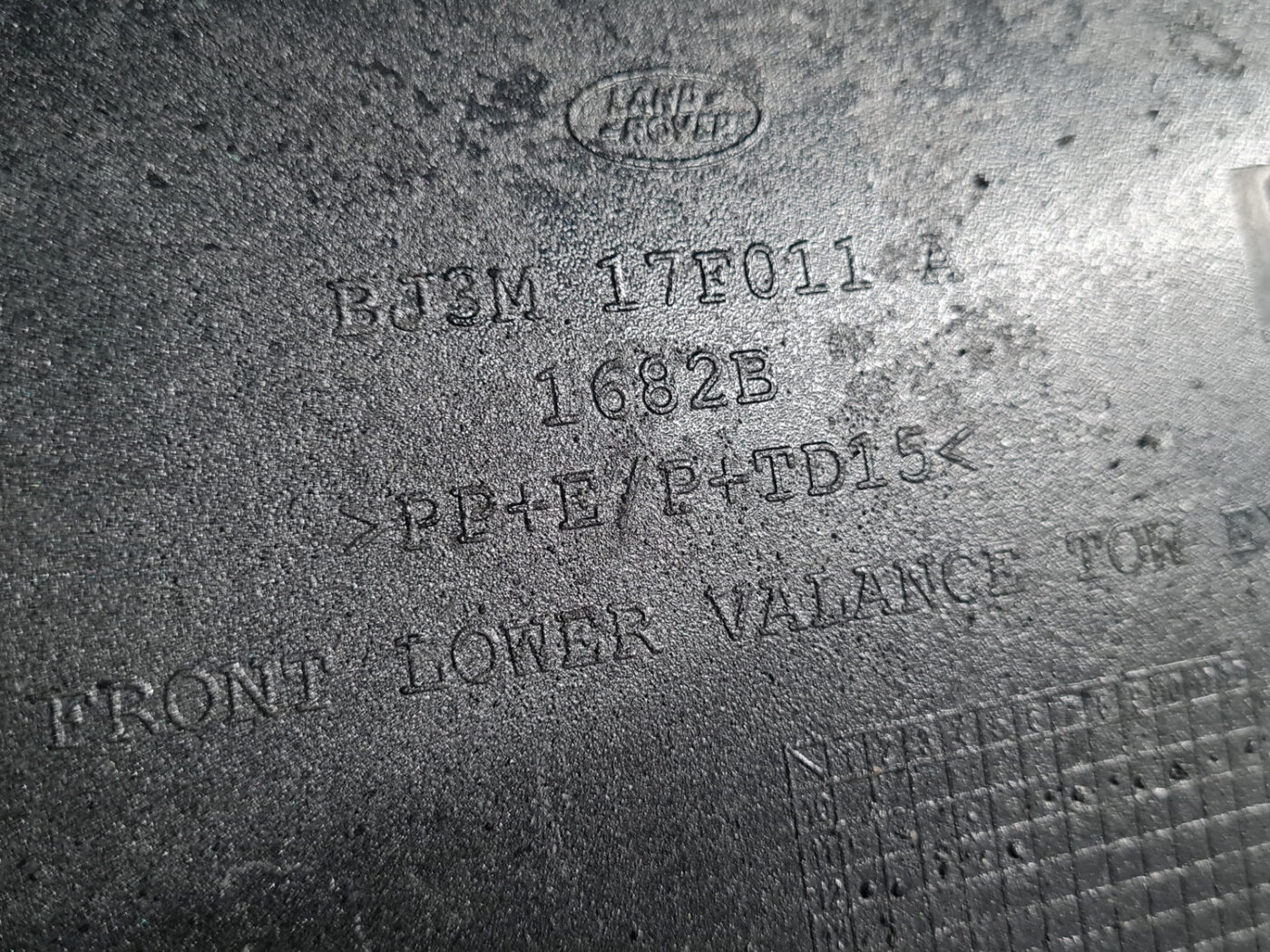 Priekšēja bufera uzlika priekš LAND ROVER EVOQUE 2012-2019