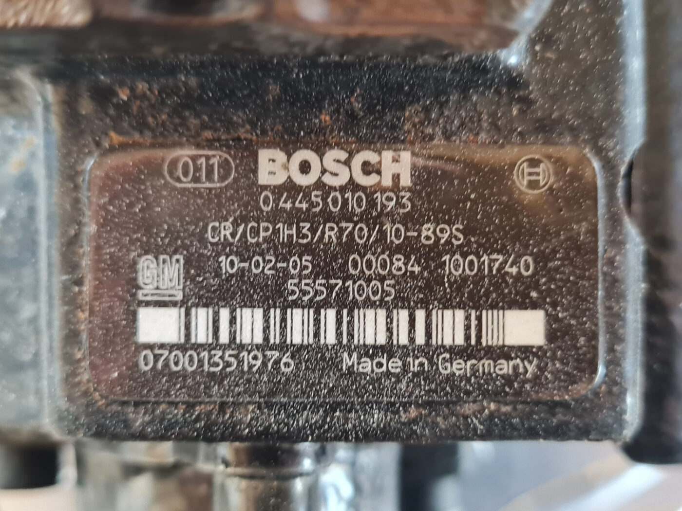 Augstspiediena degvielas sūknis priekš OPEL INSIGNIA 2010