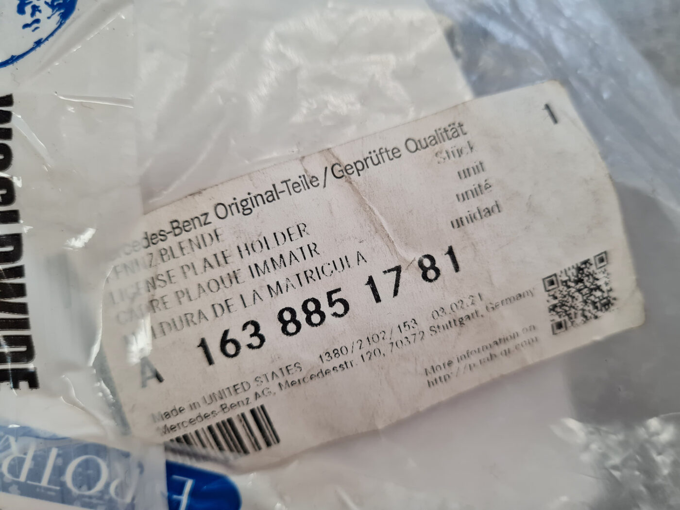 Numura zīmes tūrētajs priekš Mercedes-Benz ML W163 1997-2005 3 Numura zīmes tūrētajs priekš Mercedes-Benz ML W163 1997-2005