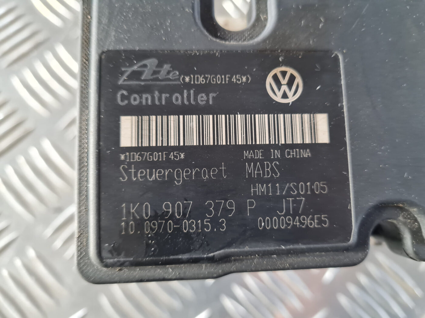 ABS bloks priekš ŠKODA OCTAVIA 2007 3 ABS bloks priekš ŠKODA OCTAVIA 2007