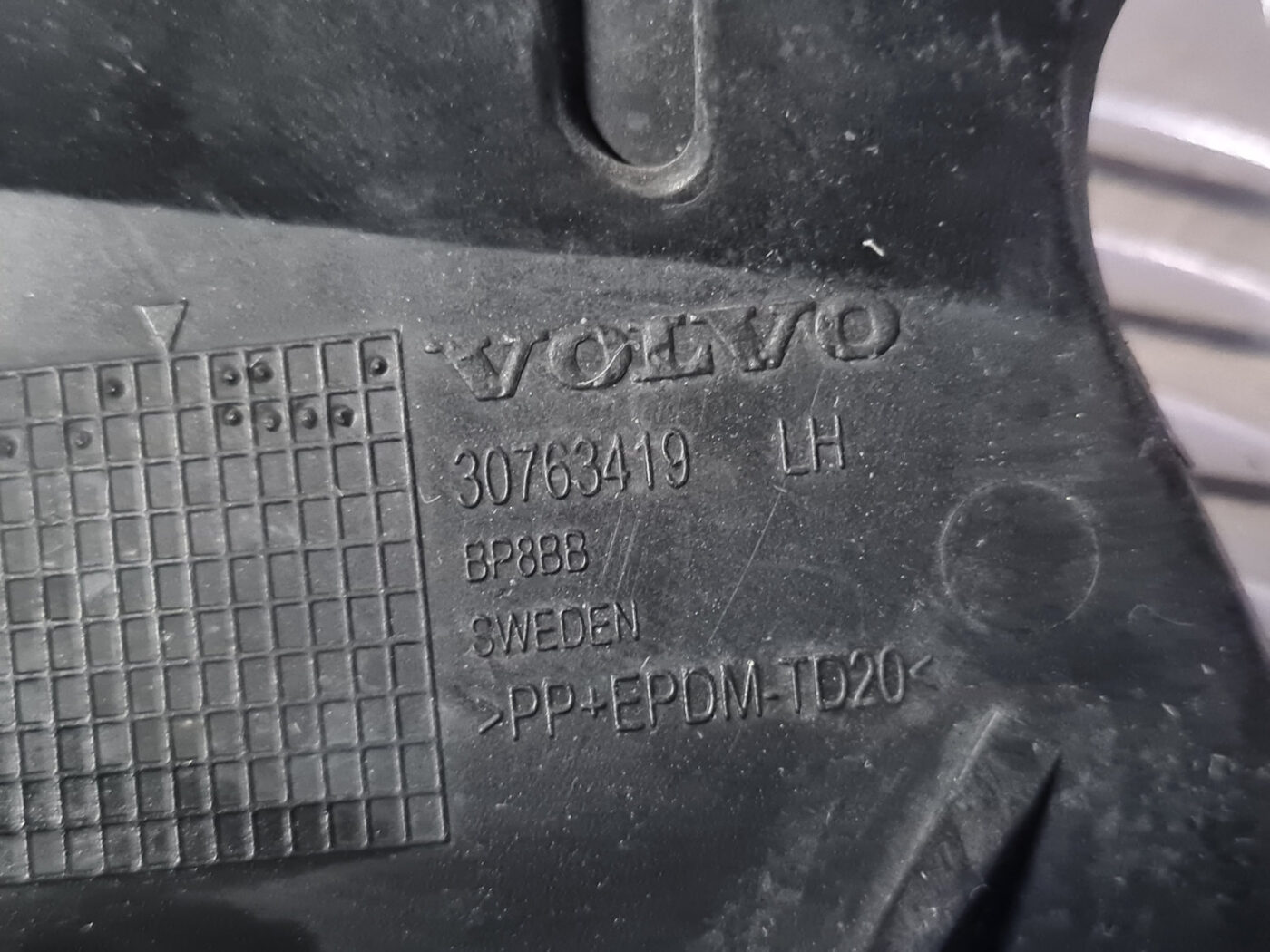 Lukturu mazgātāja sprauslas kronšteins priekš VOLVO XC 60 2009