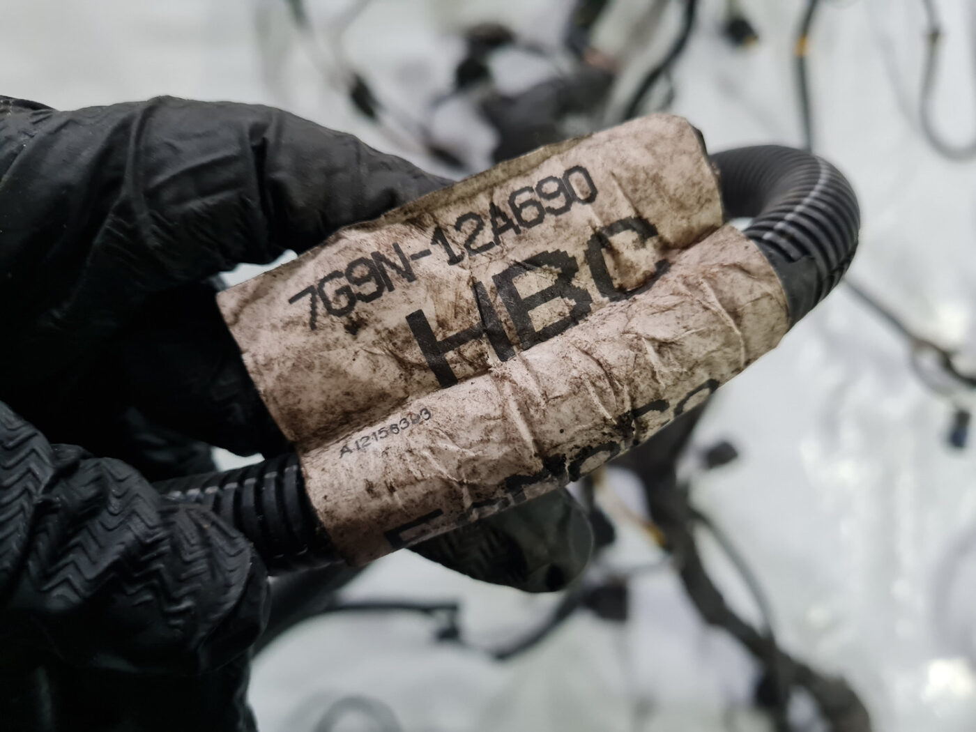 Dzinēja vadi priekš VOLVO XC 60 2009 5 Dzinēja vadi priekš VOLVO XC 60 2009