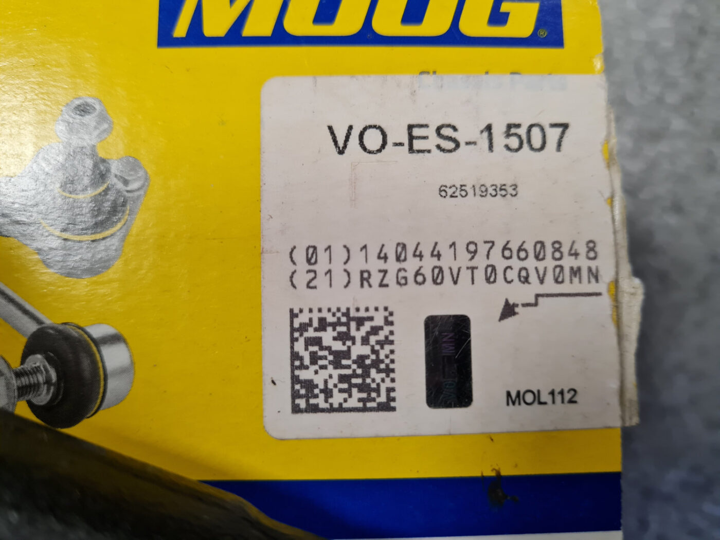 Stūres mehānisma stienis priekš VW GOLF IV 1999 4 Stūres mehānisma stienis priekš VW GOLF IV 1999