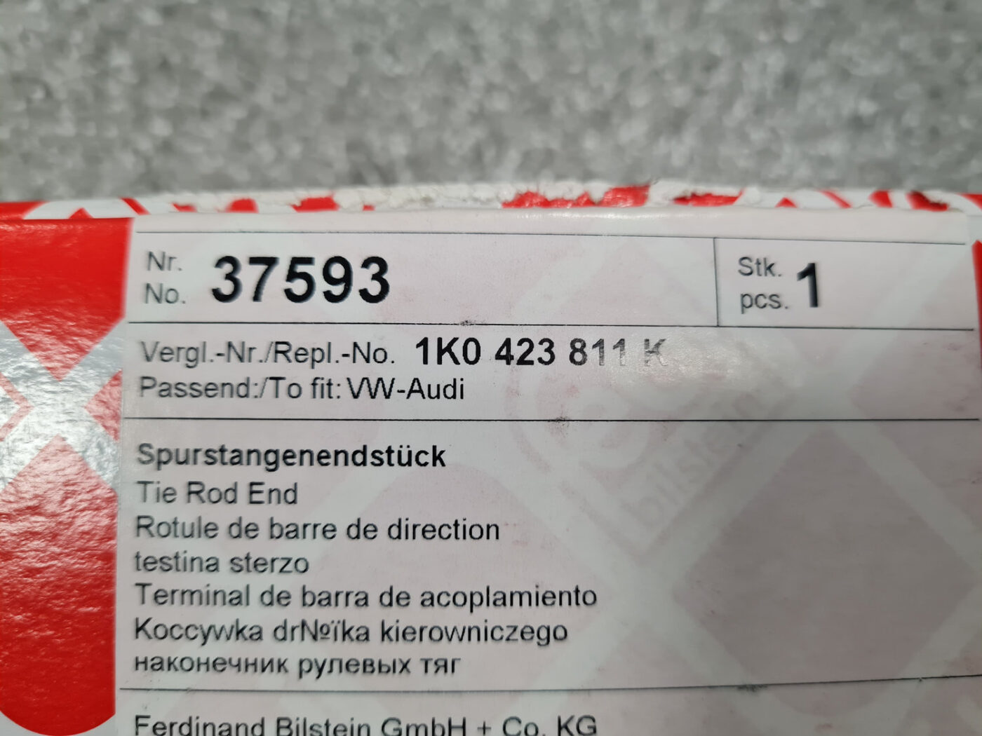 Stūres mehānisma stienis priekš VW GOLF 5 2006 3 Stūres mehānisma stienis priekš VW GOLF 5 2006