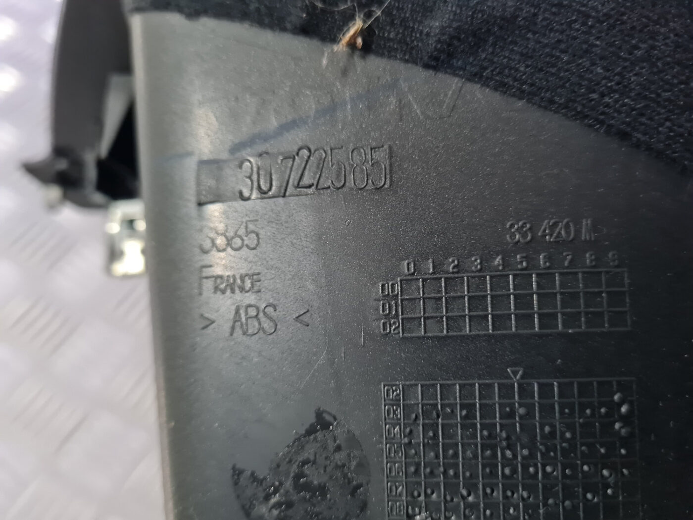 Spidometra apdare priekš VOLVO C30 2009 3 Spidometra apdare priekš VOLVO C30 2009