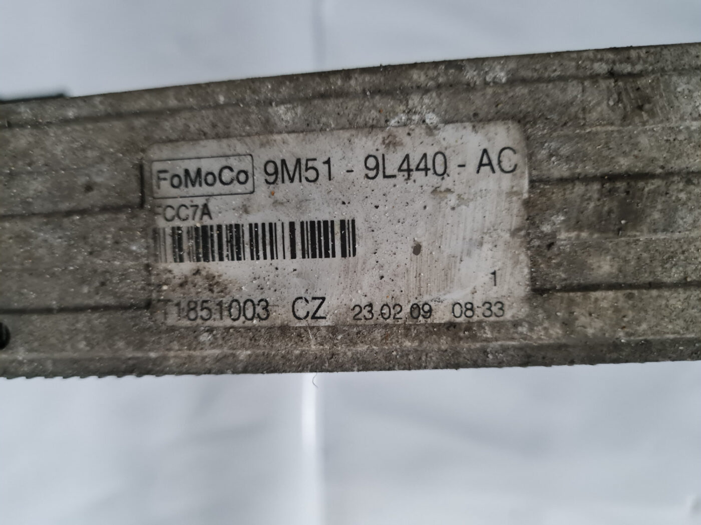 Interkūleris priekš VOLVO C30 2009 8 Interkūleris priekš VOLVO C30 2009